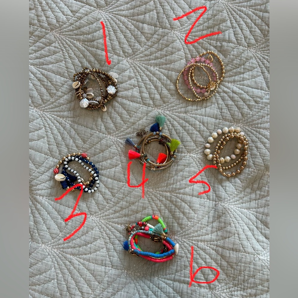 Lilly Pulitzer bracelet sets for sale